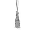 Majorette Boot Tassels - Metallic Silver