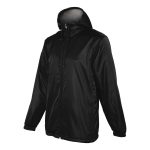 Black Champion Stadium Hooded Jacket