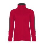 Red/Graphite Women's Badger Wired Outer-Core Warm Up Jacket