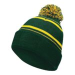 Holloway Homecoming Beanie - Forest/Light Gold