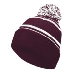 Holloway Homecoming Beanie - Maroon/White