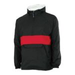 Charles River Classic Striped Pullover - Black/Red, XS