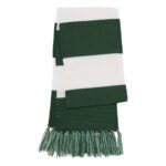 Sport-Tek Spectator Scarf - Forest/White