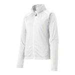 White Sport-Tek Tricot Track Jacket