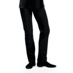 Men's Straight Leg Pants - Black, XS