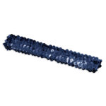 navy 1 inch sequin headband