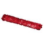 red 1 inch sequin headband