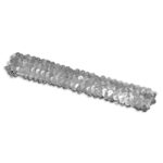 silver 1 inch sequin headband