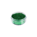 neon green Ben Nye Sparklers Glitter in a clear container