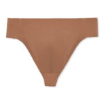 Skinton #60 Capezio Self Lined Thong Dance Belt, front flat.