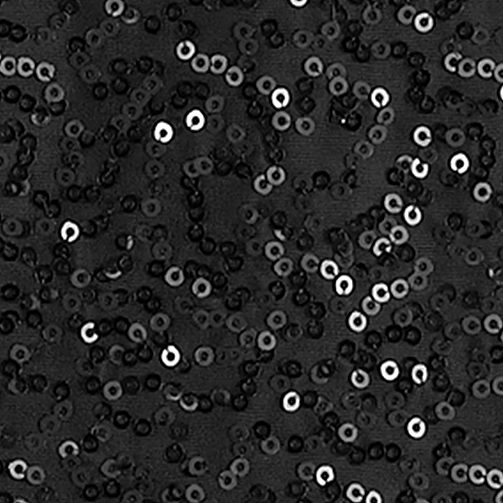 black micro sequin