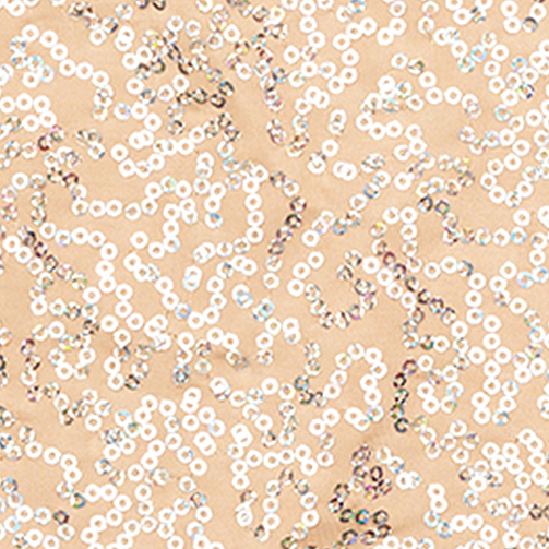 tan holographic micro sequin