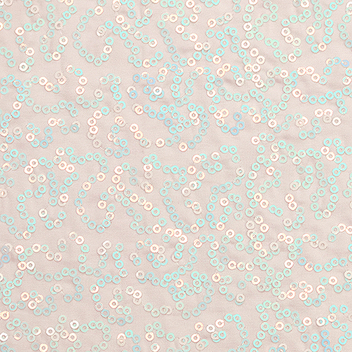white iridescent micro sequin