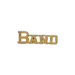 gold "band" award pin
