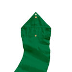 color detail of kelly poly china silk wave ribbon