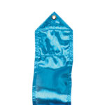 color detail of columbia lamé action ribbon