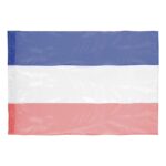 Star Line Patriotic Flag - 18"