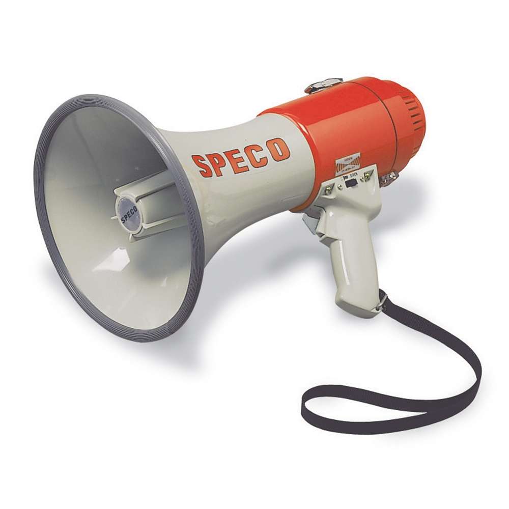 Speco ER-370 Deluxe Megaphone with Siren