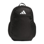 Black adidas Striker 3 backpack, front view