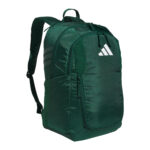 Team Collegiate Green adidas Stadium 4 backpack, front right three-quarters