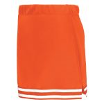 orange/white augusta cheer squad skirt
