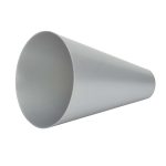 metallic silver 7 inch mini cheerleading megaphone