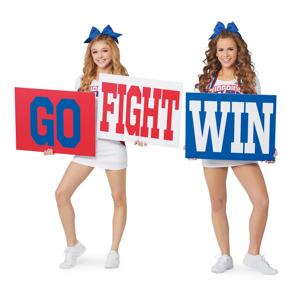 Custom Cheer Flip Signs | Superior Cheer & Dance