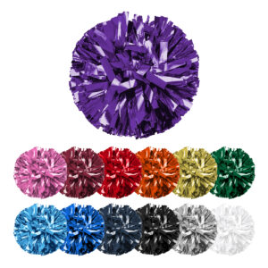 metallic poms color selection