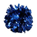 royal holographic metallic cheer pom pom