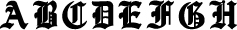 Englishtowne font style
