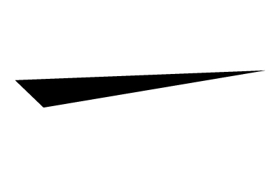 blade lettering swoosh tail