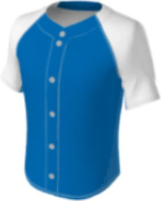 JBS23 jersey design 0010 – blue with white raglan sleeves.